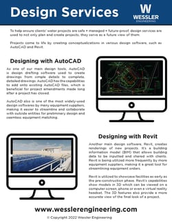 Design One Pager - Revit and CAD